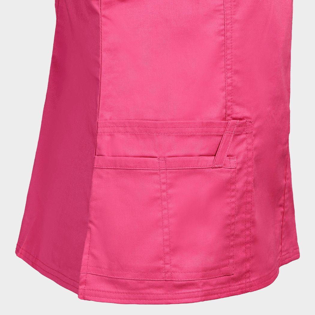Дамска медицинска туника CHEROKEE WRAP PINK WWE4728 - 6 — bultex99.myshopify.com Дамска медицинска туника CHEROKEE WRAP PINK WWE4728 - 6
