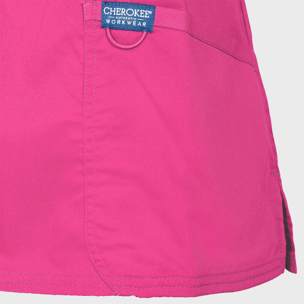 Women's medical tunic CHEROKEE WRAP PINK WWE610 - 4 — bultex99.myshopify.com Women's medical tunic CHEROKEE WRAP PINK WWE610 - 4