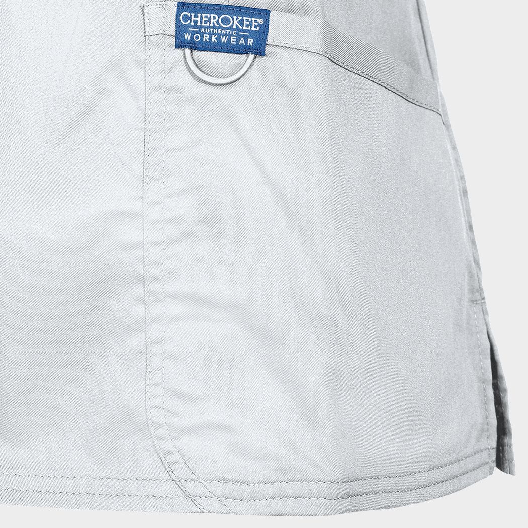 Women's medical tunic CHEROKEE WRAP WHITE WWE610 - 5 — bultex99.myshopify.com Women's medical tunic CHEROKEE WRAP WHITE WWE610 - 5