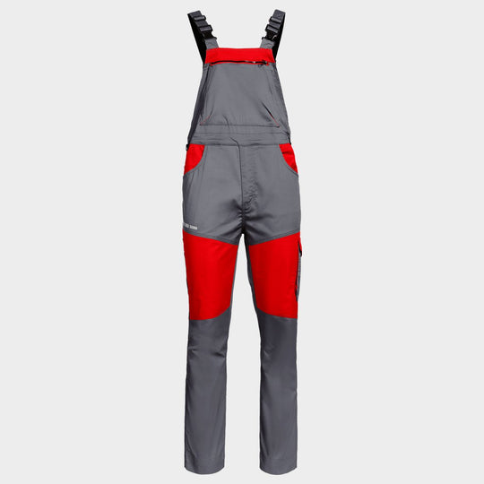 Work bib pants EOS STRETCH RED/GREY - 1 — bultex99.myshopify.com Work bib pants EOS STRETCH RED/GREY - 1