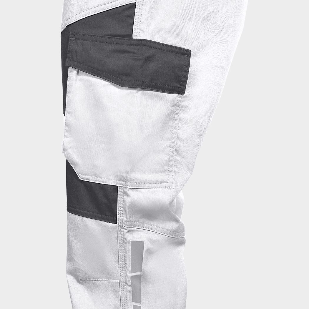 Work bib pants EOS STRETCH WHITE/GREY - 7 — bultex99.myshopify.com Work bib pants EOS STRETCH WHITE/GREY - 7