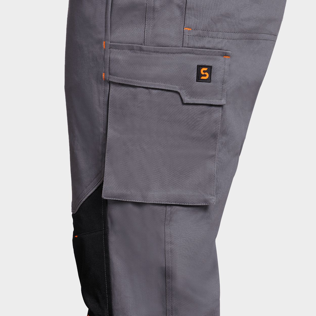 Работен полугащеризон MELBOURNE STRETCH GREY/BLACK - 6 — bultex99.myshopify.com Работен полугащеризон MELBOURNE STRETCH GREY/BLACK - 6