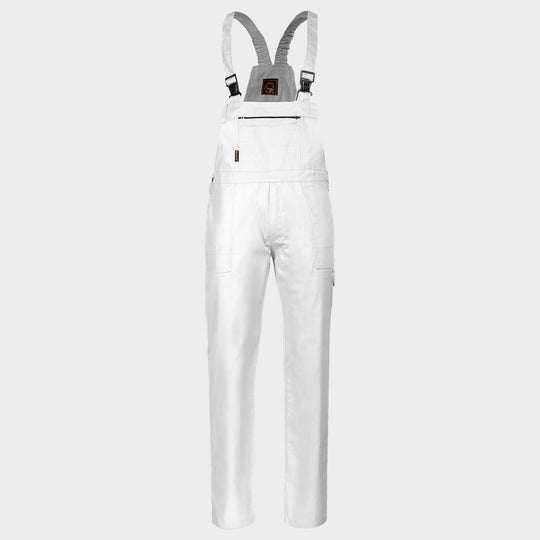 Работен полугащеризон PLUTON T/C WHITE - 1 — bultex99.myshopify.com Работен полугащеризон PLUTON T/C WHITE - 1