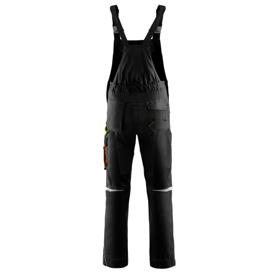 Работен полугащеризон PRISMA BLACK - 2 — bultex99.myshopify.com Работен полугащеризон PRISMA BLACK - 2
