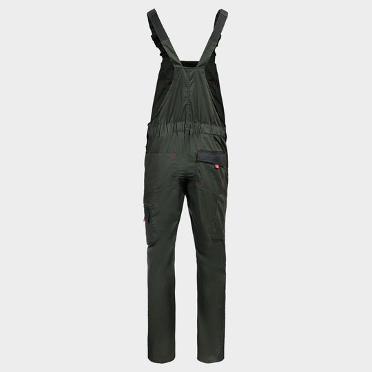 Pantaloni de salopete PRISMA LIGHT STRETCH KAKI/NEGRU - 2 — bultex99.myshopify.com Pantaloni de salopete PRISMA LIGHT STRETCH KAKI/NEGRU - 2
