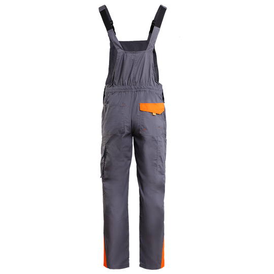 Work bib pants PRISMA SUMMER GREY/ORANGE - 2 — bultex99.myshopify.com Work bib pants PRISMA SUMMER GREY/ORANGE - 2