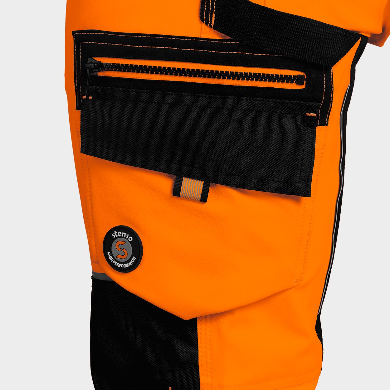 Work bib pants REVOLT HV 4STRETCH ORANGE - 5 — bultex99.myshopify.com Work bib pants REVOLT HV 4STRETCH ORANGE - 5
