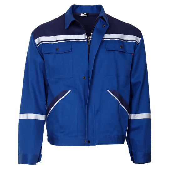 Work jacket COLLINS SUMMER ROYAL BLUE P/PE - 1 — bultex99.myshopify.com Work jacket COLLINS SUMMER ROYAL BLUE P/PE - 1