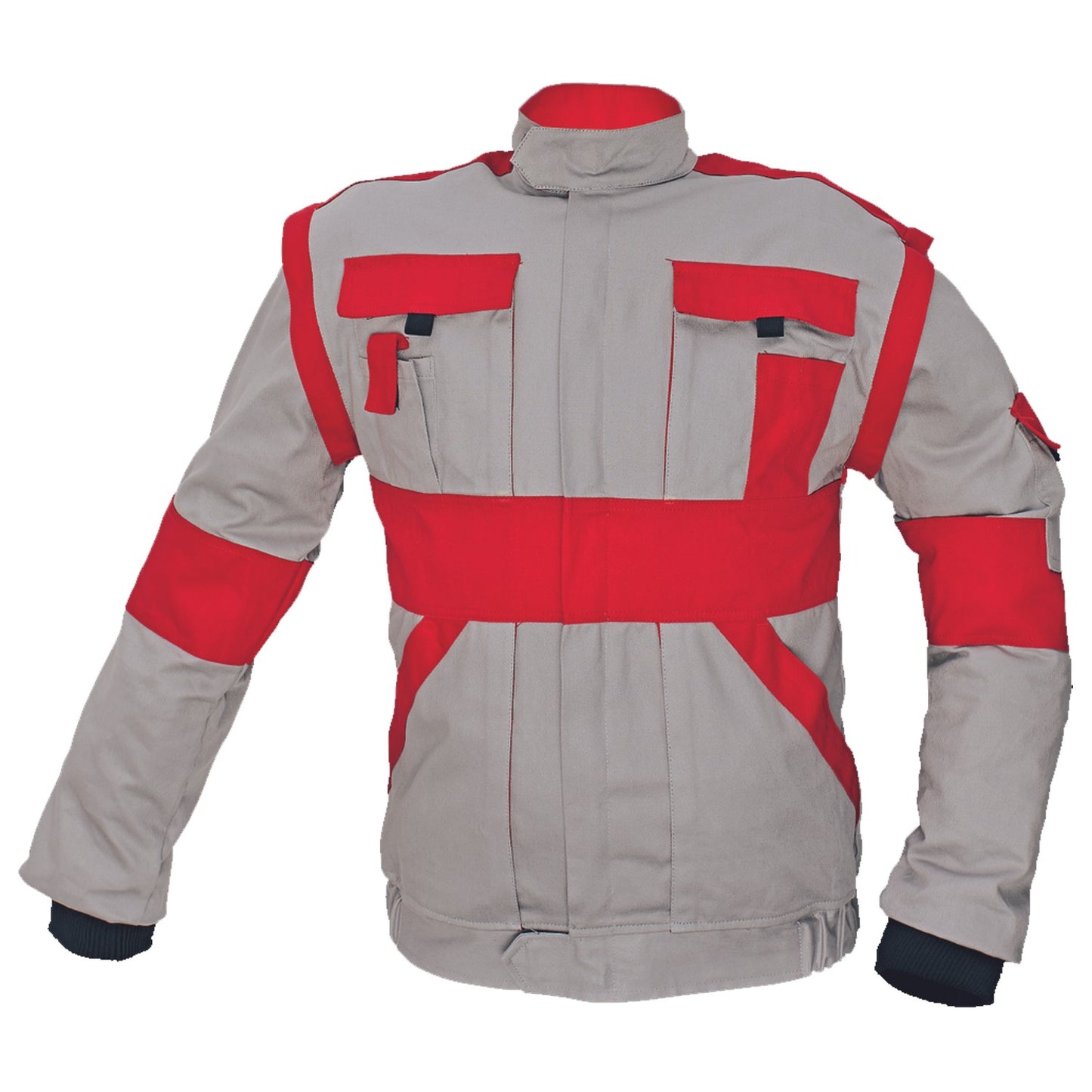Work jacket MAX GREY/RED — bultex99.myshopify.com Work jacket MAX GREY/RED