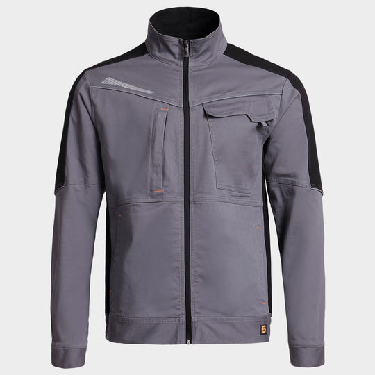 Работно яке MELBOURNE STRETCH GREY/BLACK - 1 — bultex99.myshopify.com Работно яке MELBOURNE STRETCH GREY/BLACK - 1
