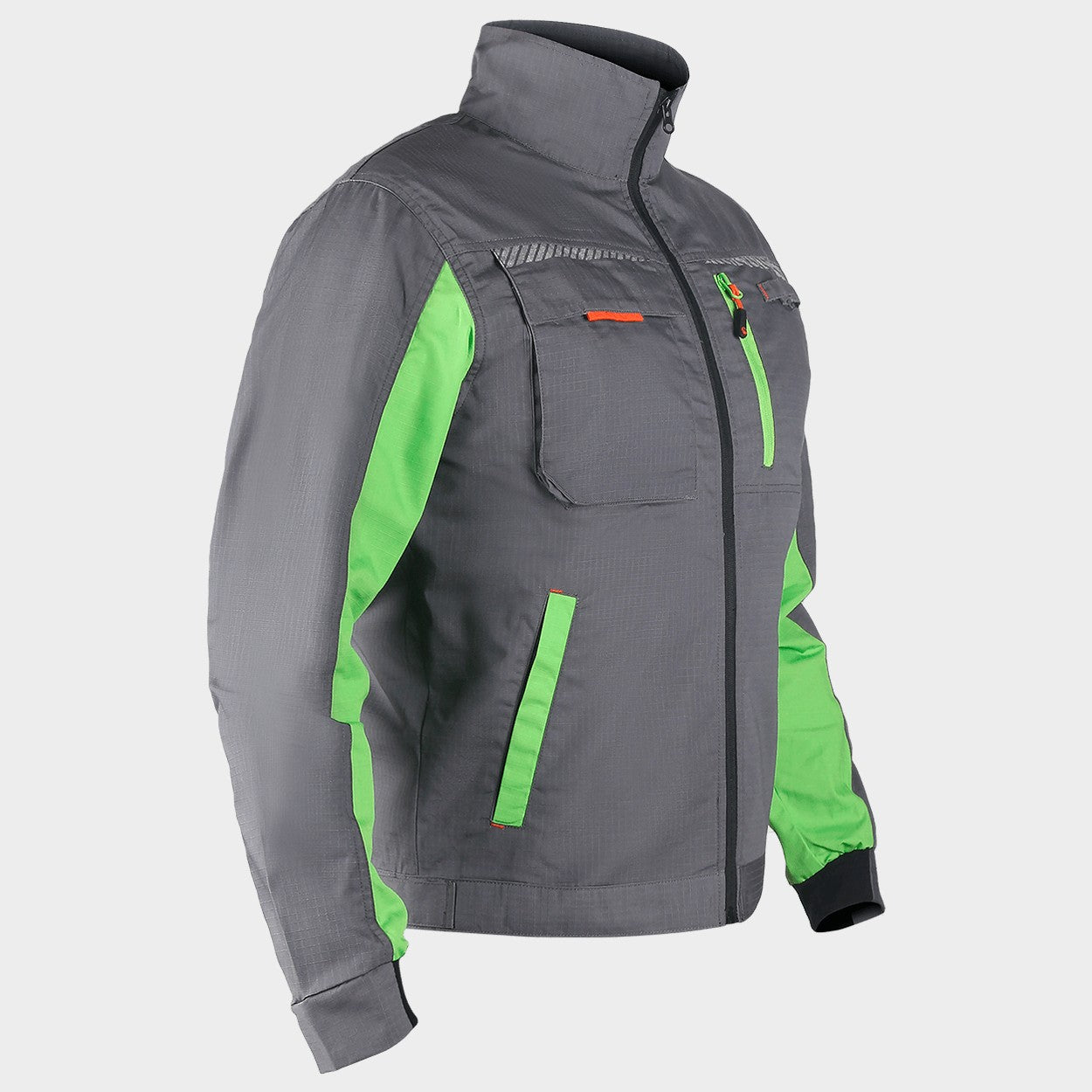 Work jacket PRISMA SUMMER GREY/GREEN - 3 — bultex99.myshopify.com Work jacket PRISMA SUMMER GREY/GREEN - 3