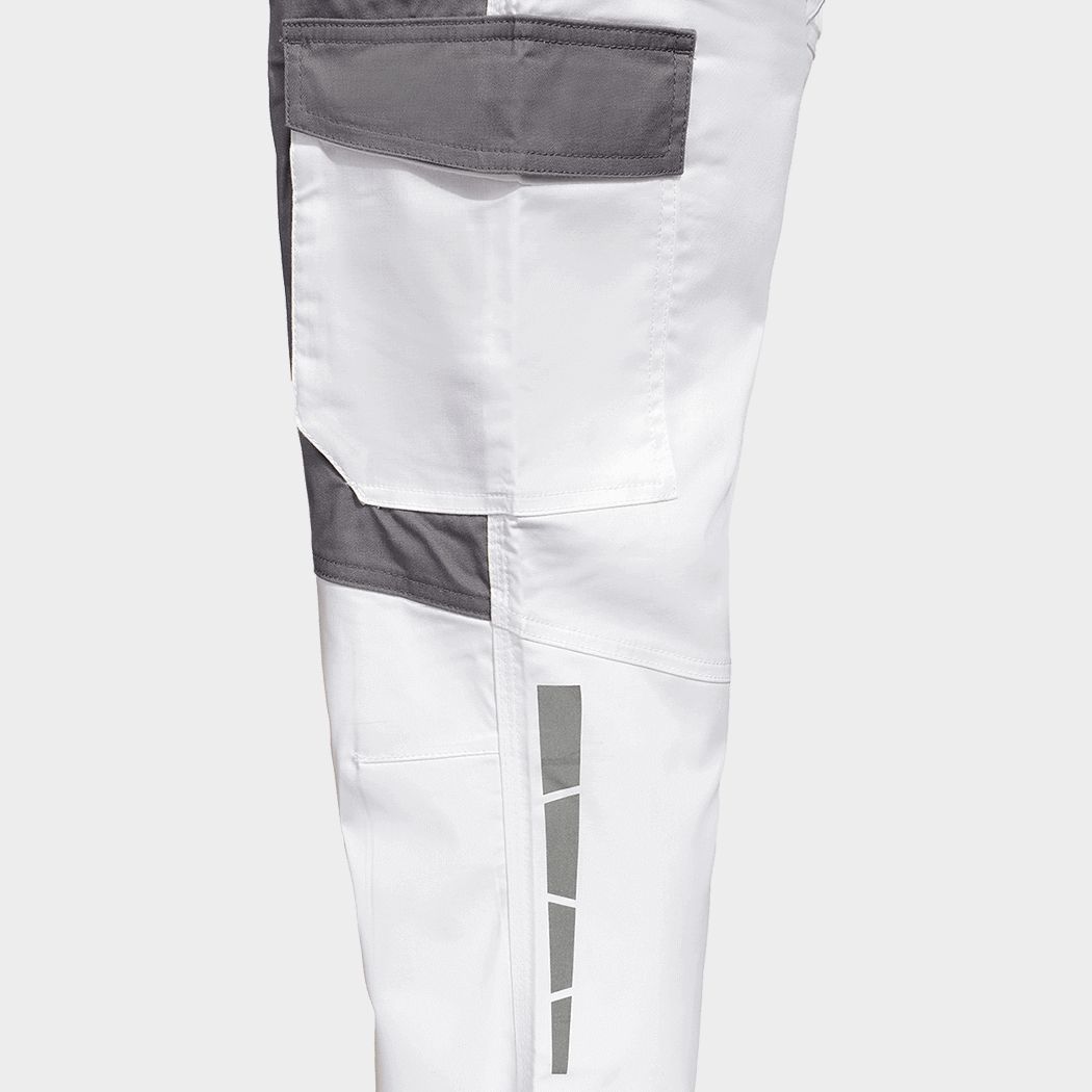 Work trousers EOS STRETCH WHITE/GREY - 7 — bultex99.myshopify.com Work trousers EOS STRETCH WHITE/GREY - 7