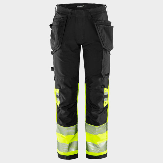 Работен панталон FRISTADS CRAFTSMAN HV YELLOW/BLACK - 1 — bultex99.myshopify.com Работен панталон FRISTADS CRAFTSMAN HV YELLOW/BLACK - 1