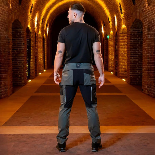Pantaloni de lucru REVOLT LIGHT STRETCH GREEN - 2 — bultex99.myshopify.com Pantaloni de lucru REVOLT LIGHT STRETCH GREEN - 2