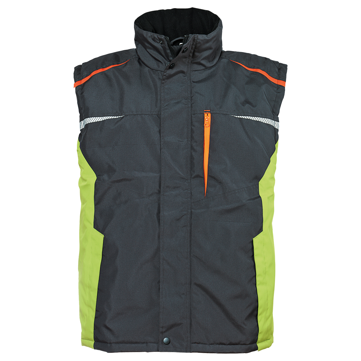 Работен елек PRISMA GREY — bultex99.myshopify.com Работен елек PRISMA GREY