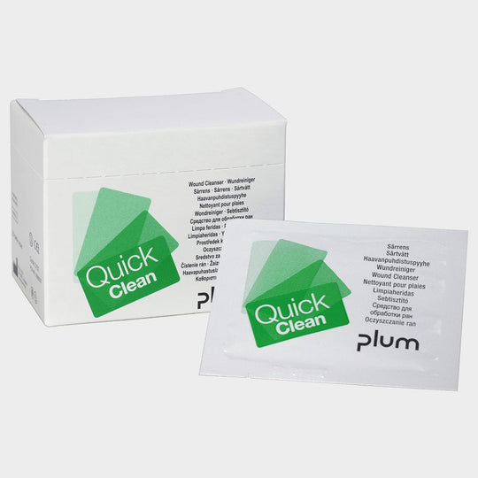 Wound cleaning wipes PLUM QUICKCLEAN BOX — bultex99.myshopify.com Wound cleaning wipes PLUM QUICKCLEAN BOX