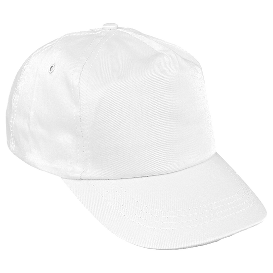 Шапка с козирка ROCKY WHITE