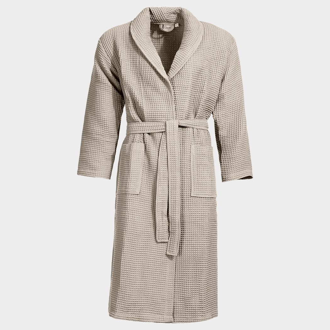 Bathrobe, waffle BU HOTEL ECRU - 1