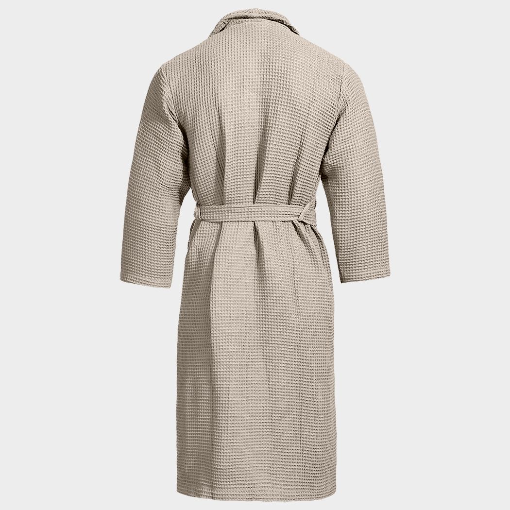 Bathrobe, waffle BU HOTEL ECRU - 2