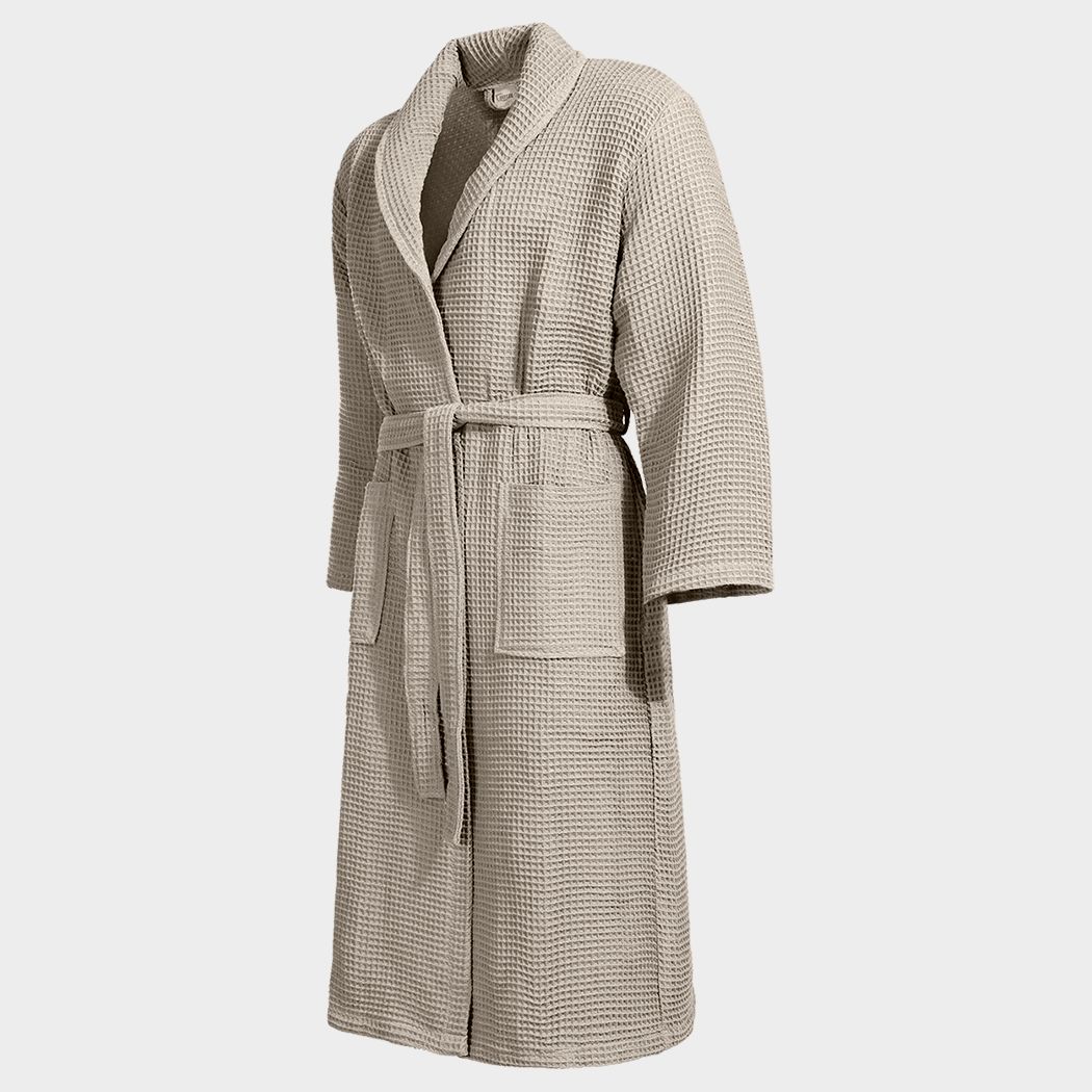 Bathrobe, waffle BU HOTEL ECRU - 3