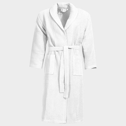 Bathrobe, waffle BU HOTEL WHITE - 1