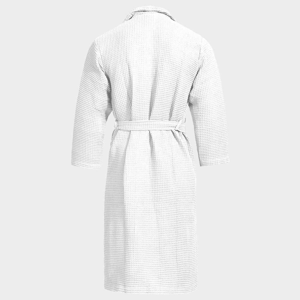 Bathrobe, waffle BU HOTEL WHITE - 2
