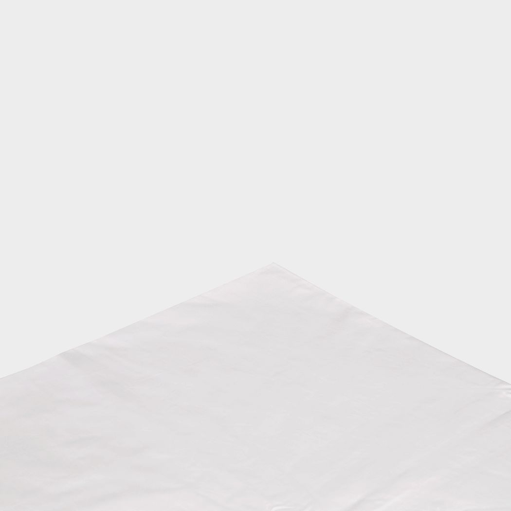 Bedsheet 180x280 cm BU RANFORCE WHITE - 3