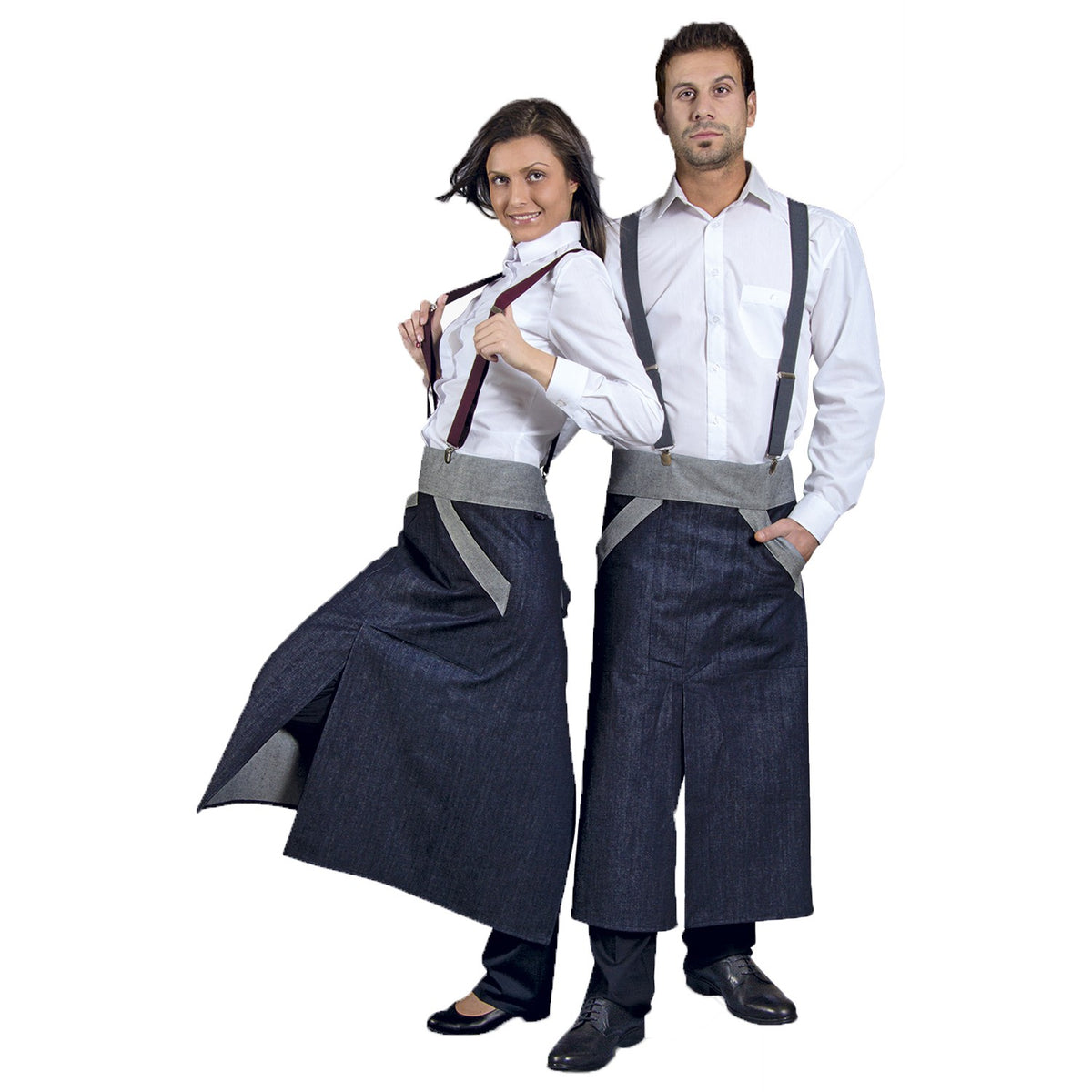 DENIM Bib apron