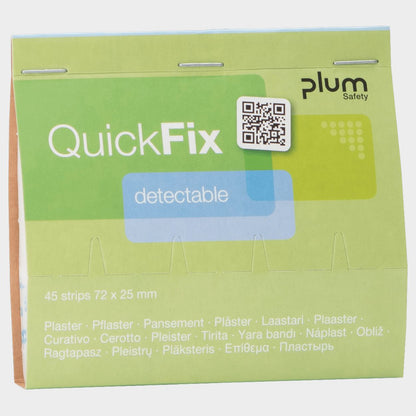 Пластири с метална пластина за откриване PLUM QUICKFIX REFILL - 3