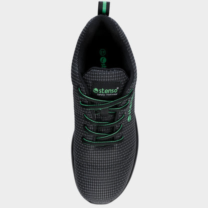 Breathable shoes ACE BLACK O2 MF SR - 4