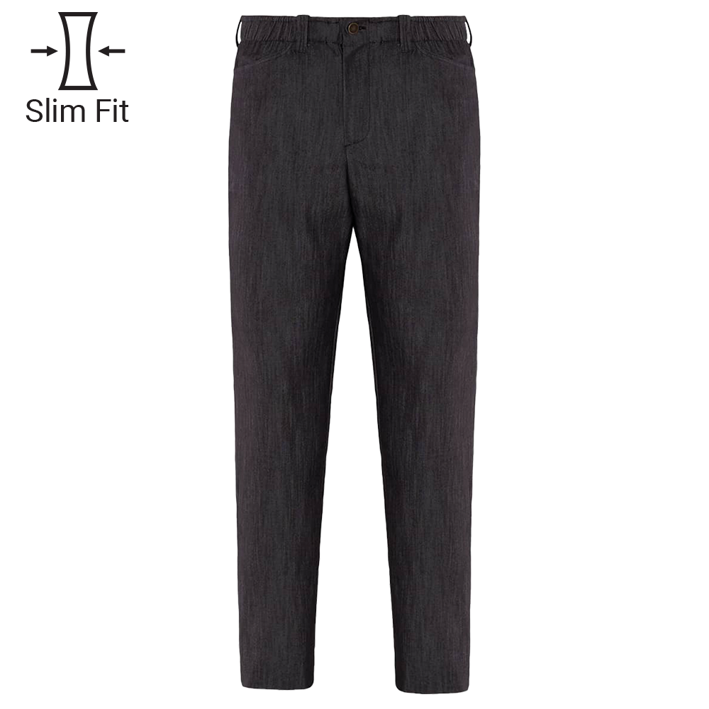 Chef's pants GIOVE BLACK DENIM
