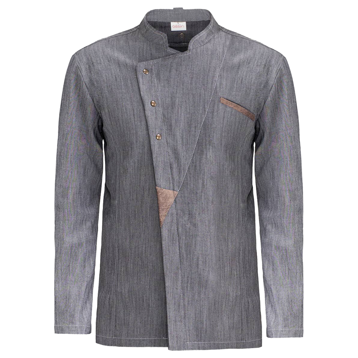 Tunică pentru bucătar GROSSETO GRI DENIM