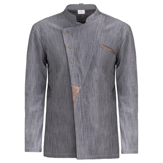 Chef's tunic GROSSETO GREY DENIM