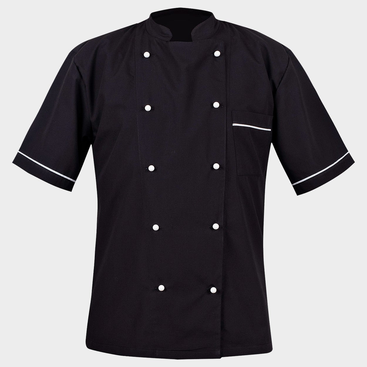 Chef's tunic NAPOLI BLACK - 1
