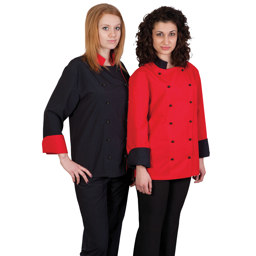 Chef's tunic NAPOLI BLACK - 3