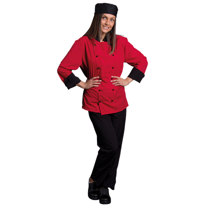 Chef's tunic NAPOLI RED - 3