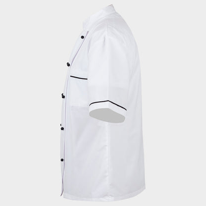 Chef's tunic NAPOLI WHITE - 4