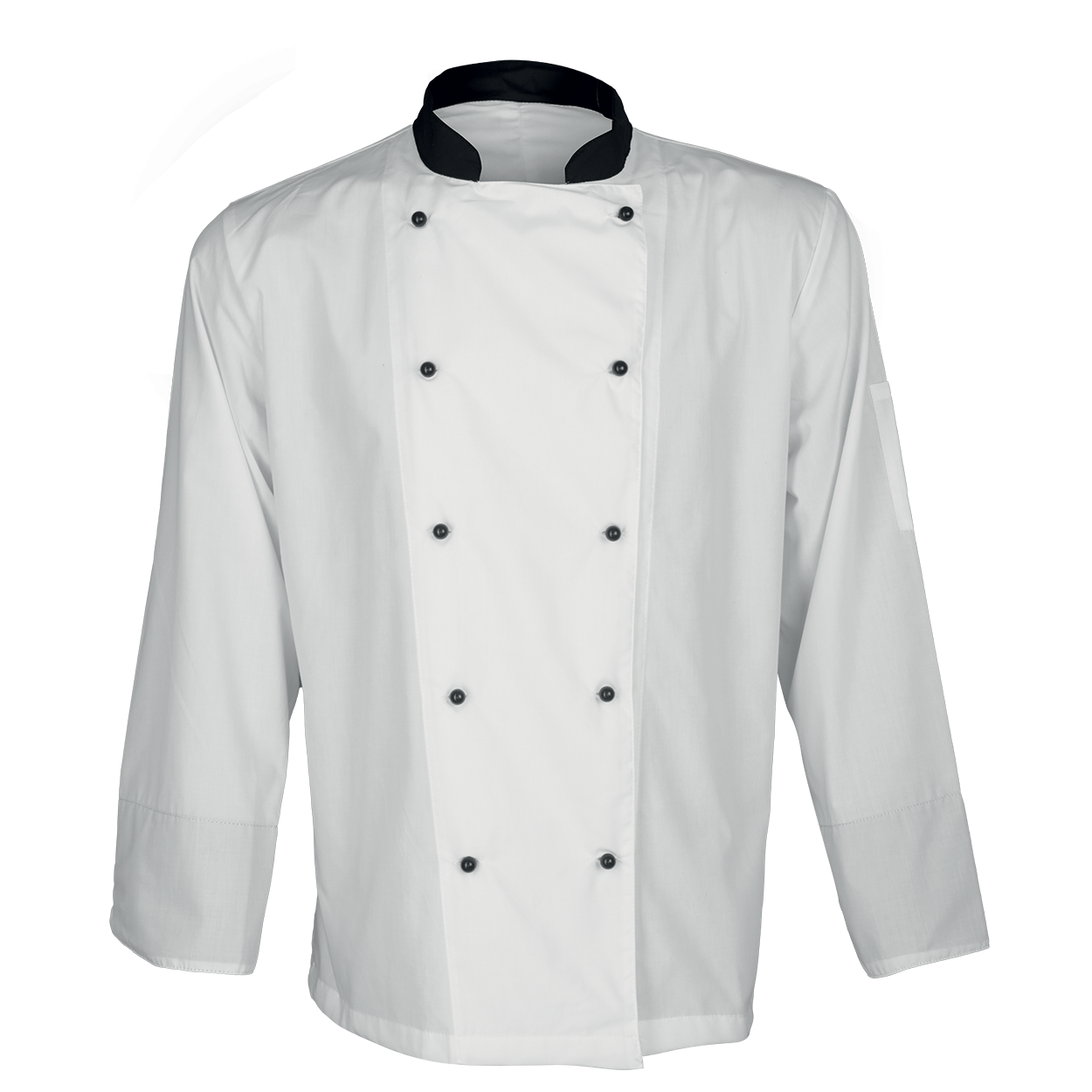 Chef's tunic NAPOLI WHITE/BLACK - 1