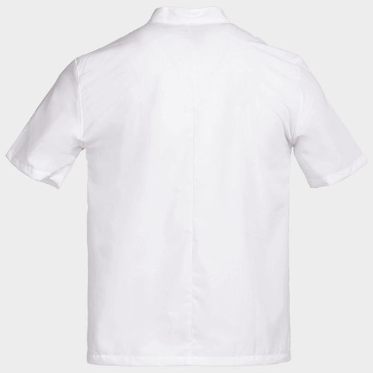 Туника за готвачи с къс ръкав NAPOLI 2.0 WHITE - 2