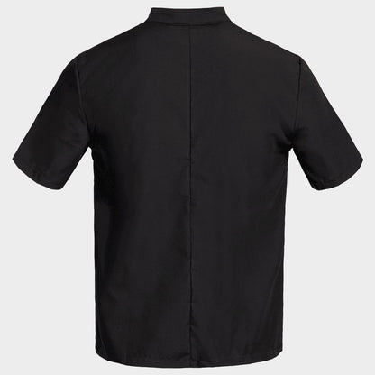 Chef's tunic with short sleeves NAPOLI 2.0 BLACK - 2
