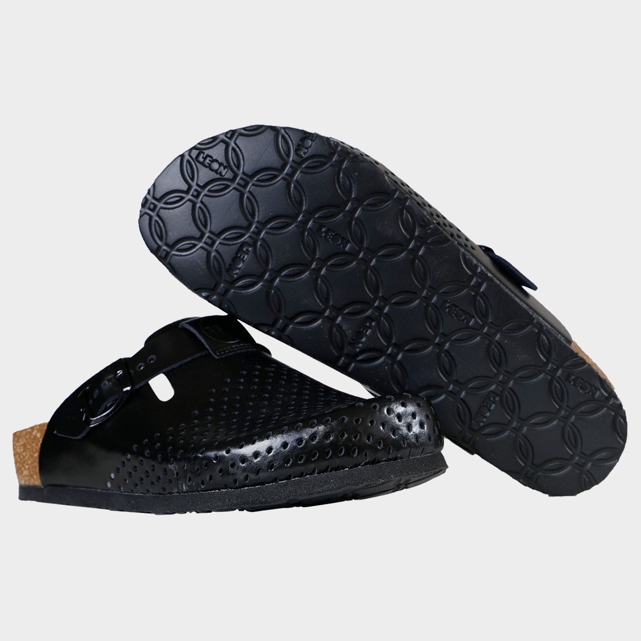 Дамско сабо LEON LADY BLACK - 6