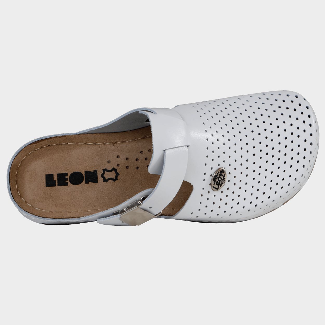Saboți de dame LEON LADY WHITE - 2