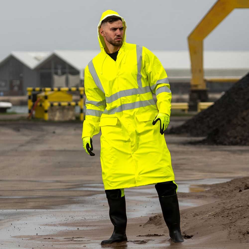 Наметало STORMER HV COAT YELLOW - 2