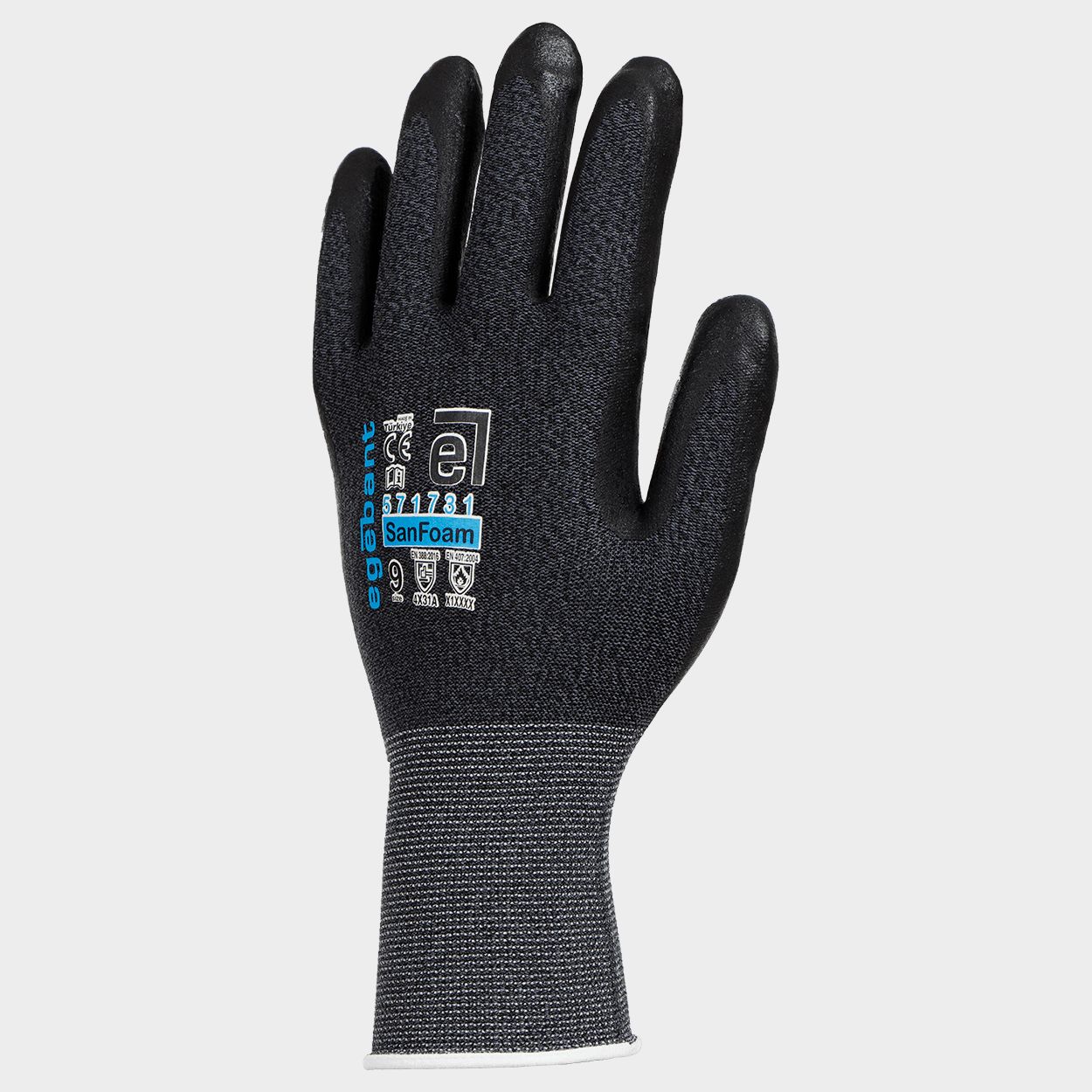 Cut-resistant gloves dipped in nitrile foam EGEBANT SANFOAM - 3