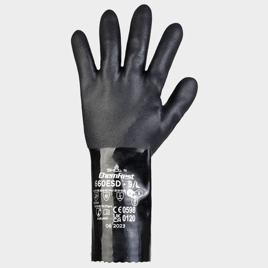 Dipped gloves PVC SHOWA 660ESD - 1