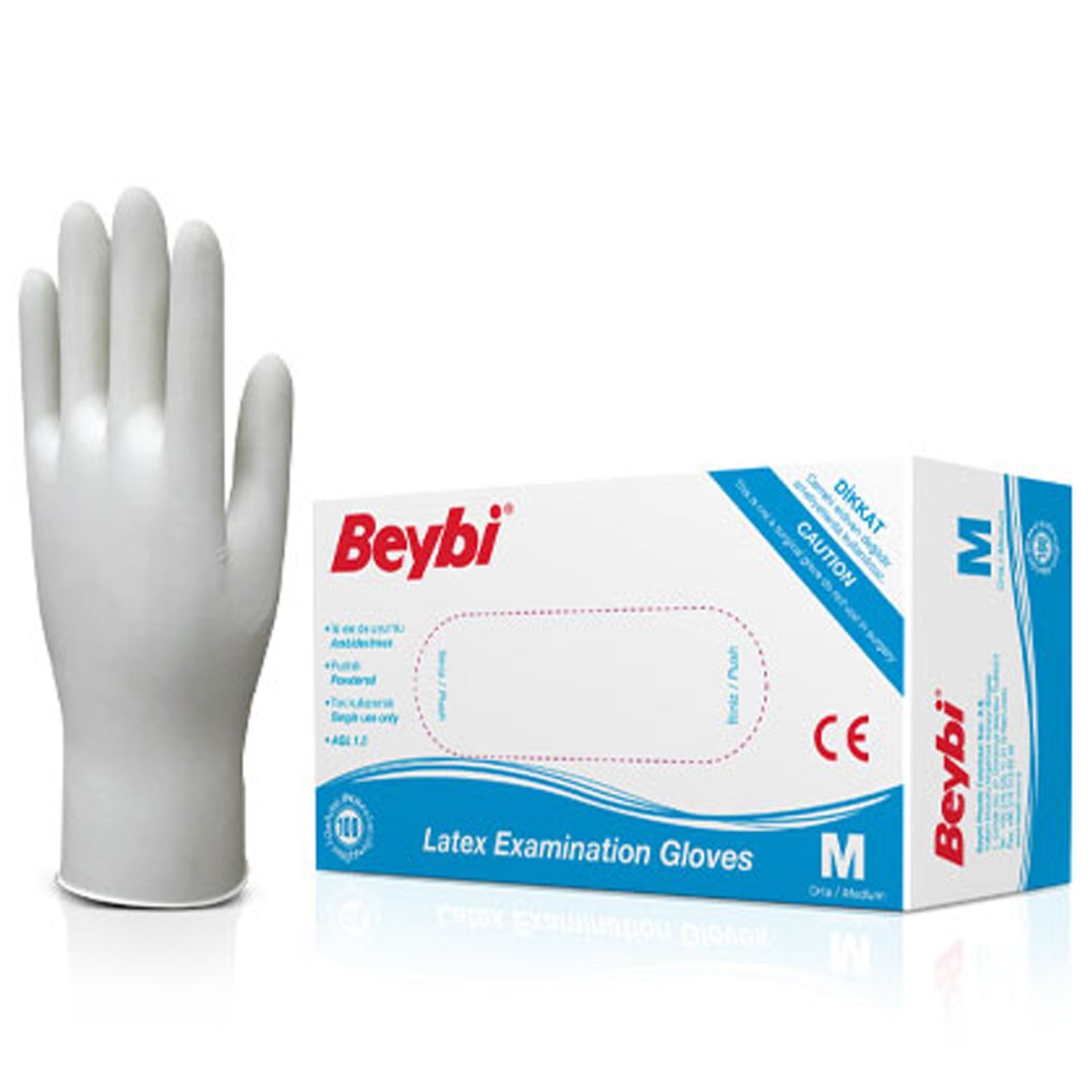 Disposable nitrile gloves BEYBI LATEX