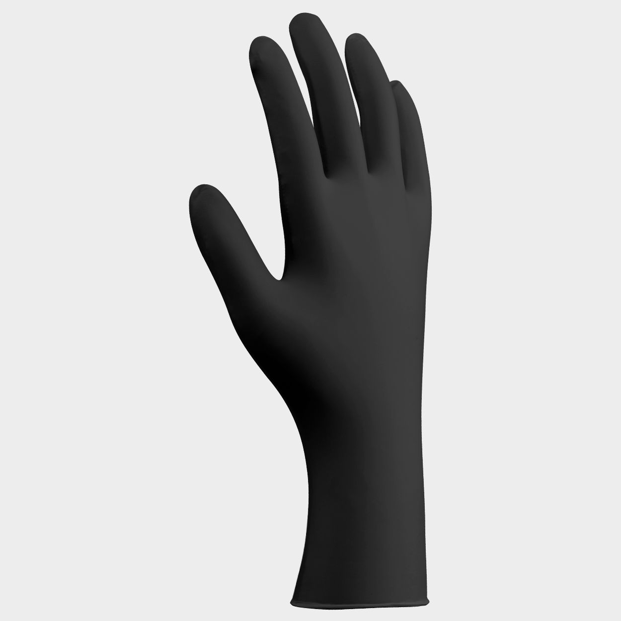 Γάντια νιτριλίου μιας χρήσης PPS NITRILE BLACK PF 5.5G - 4