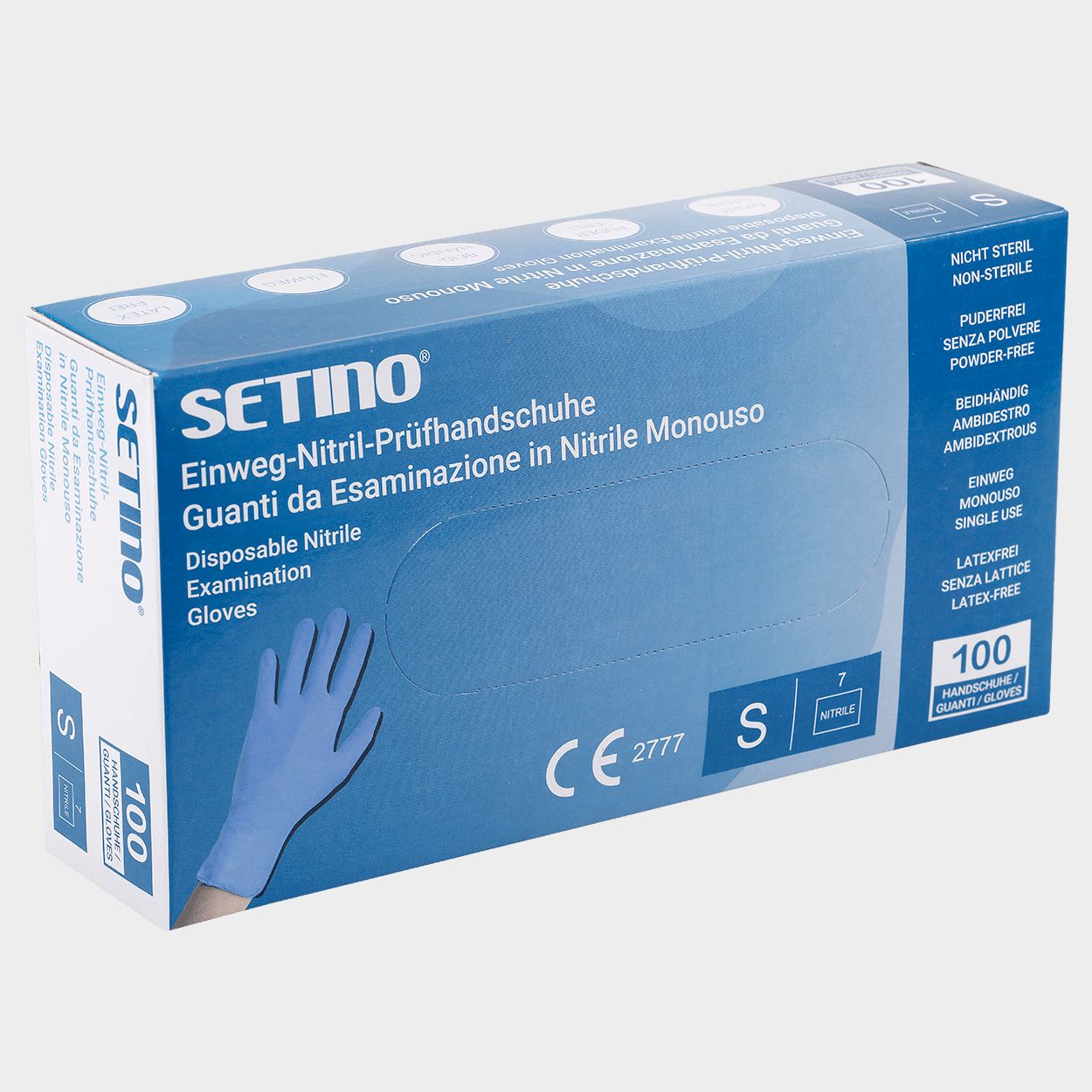 Disposable nitrile gloves SETINO NITRILE VIOLET - 1