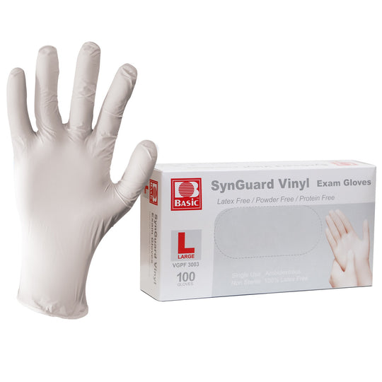 Еднократни ръкавици от винил SYNGUARD VINYL