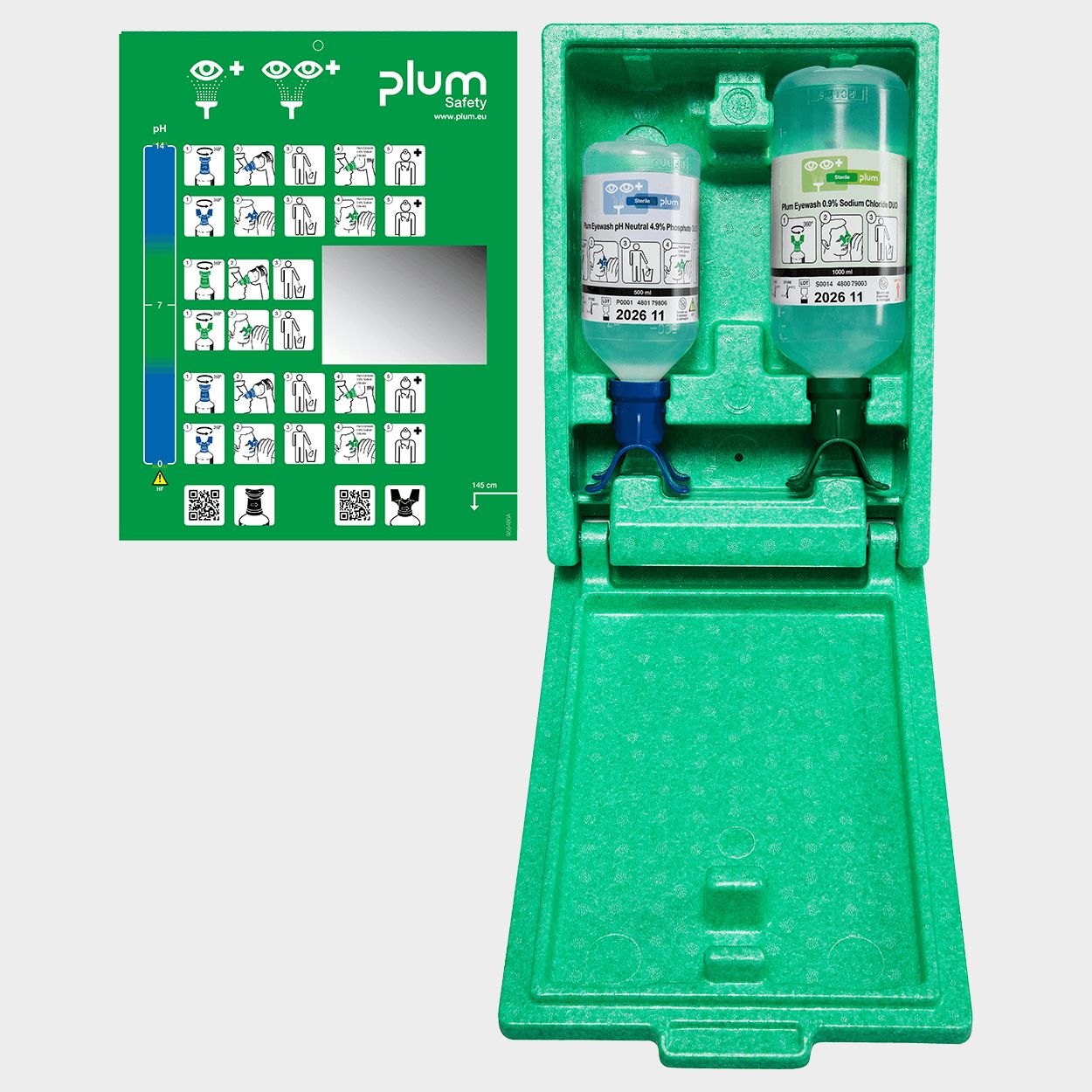 Eye wash station PLUM EYEWASH BOXES – - 1